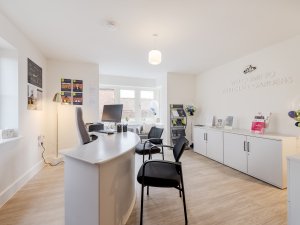 Living room (dressed as sales office)