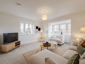 Bedroom 3 (dressed as living room)