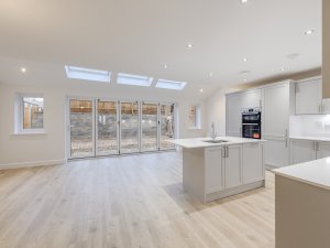 Kitchen/dining/family area