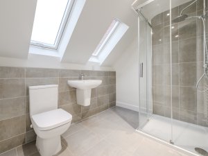 En-suite to bedroom two 