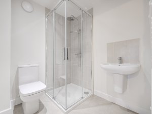 En-suite to bedroom one