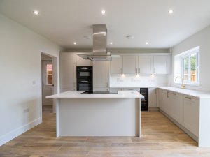 Kitchen/dining/family area
