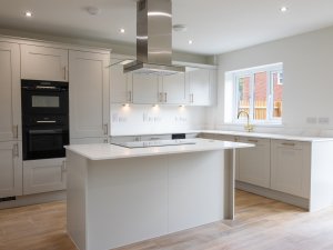 Kitchen/dining/family area