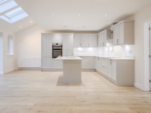 Kitchen/dining/family area