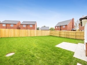 Rear garden