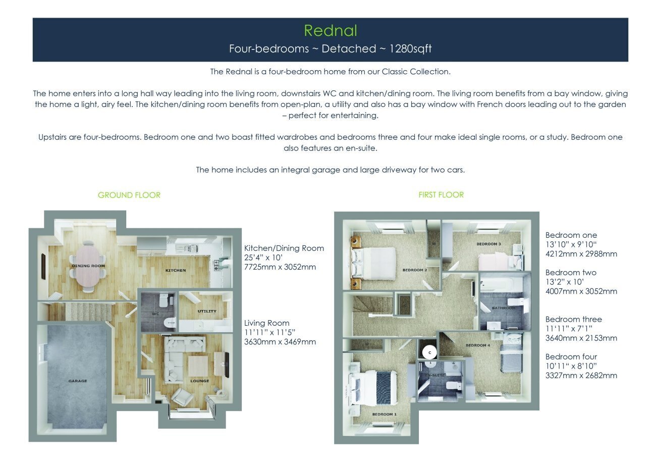 Rednal Floor Plan