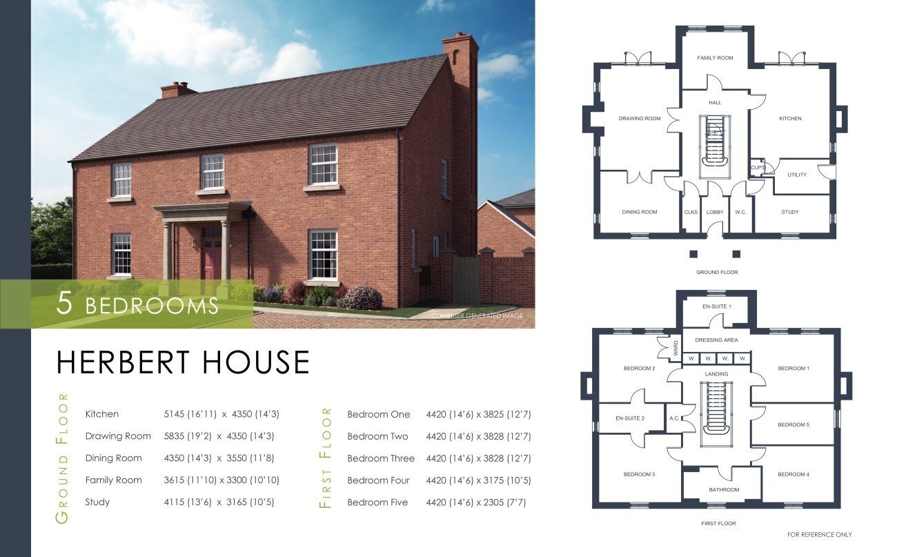 Herbert House Floor Plan Shropshire Homes
