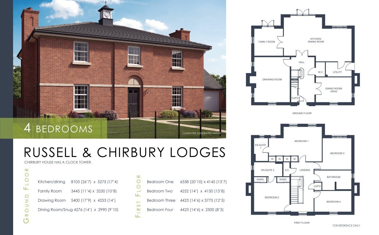 Russell and Chirbury Lodge Floor Plan