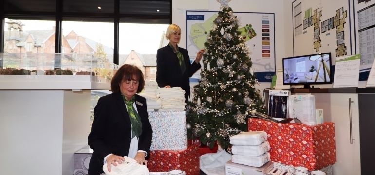Shropshire Homes Christmas Donation