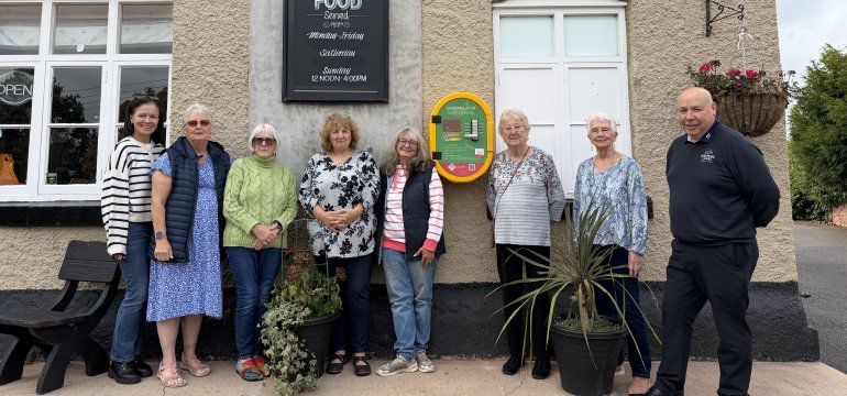 Defib install 
