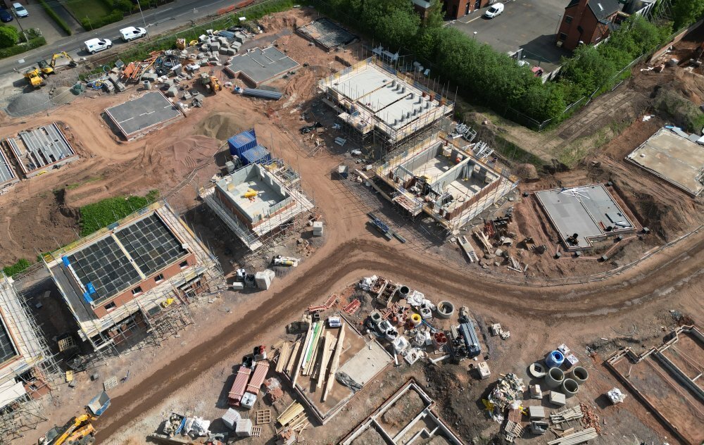 Aerial shot June 2023
