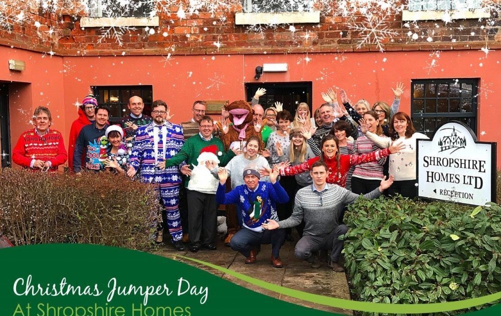 Christmas Jumper Day Shropshire Homes