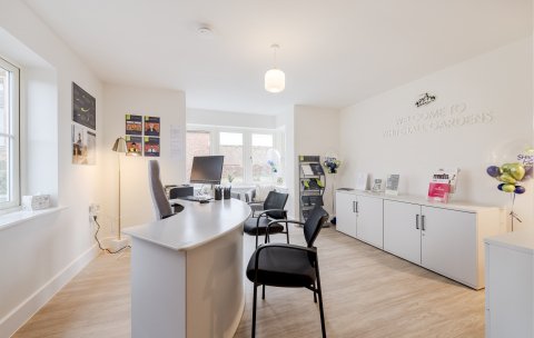 Living room (dressed as sales office)