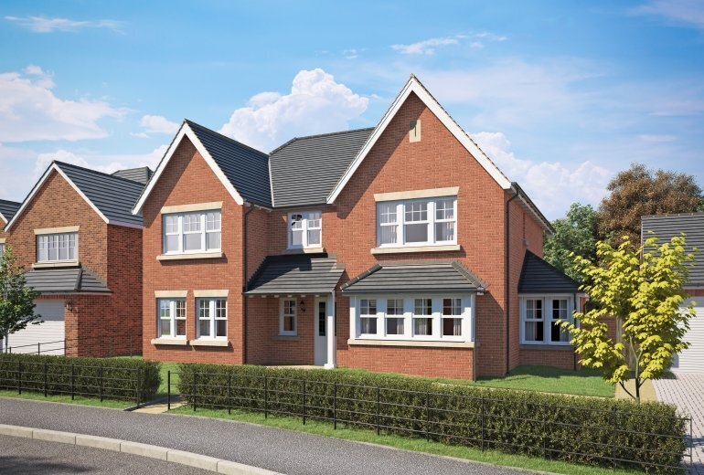 CGI of Bratton, Woodhouse Farm