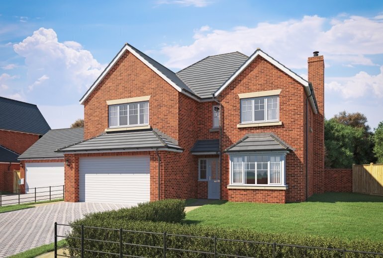CGI of the Derwent, Woodhouse Farm